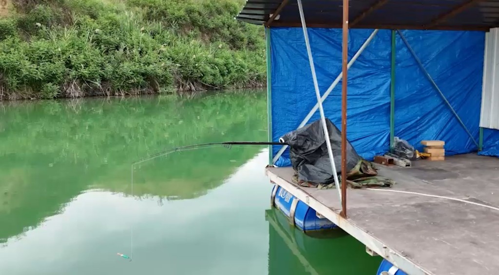 Lake Serenity, Norway - floating platform view